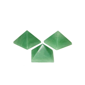 Pirámide de cristal de alta calidad, pirámide de cristal curativa de Aventurina Verde, pirámide de cristal curativa de piedra natural, mayorista de pirámides de cristal curativas. - Product Image 2
