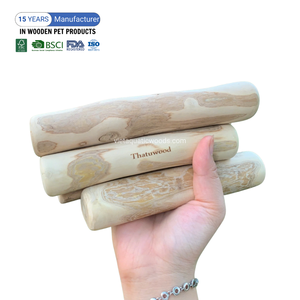 Natural Eco-Friendly Wooden Chew <b>Toys</b> for Dogs Multi-Size Durable Solid Wood Modern <b>Pet</b> <b>Toy</b> Indoor Use Simple Style - Product Image 1