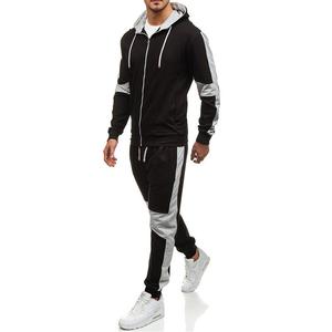 High Quality Custom Printing Logo Sweatsuit for <b>Men</b> Jogging Sports <b>Mens</b> Wholesale Zip up Tracksuit Jogging Suits - Product Image 3