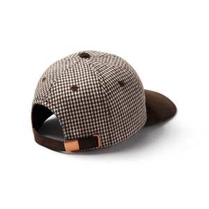 Gorra de Béisbol Sólida de 6 Paneles Huzu Enterprises, Visera de Gamuza Marrón, Unisex, Casual, Ajustada, para las Cuatro Estaciones, Talla Adulto 58-60CM, Individual - Product Image 3