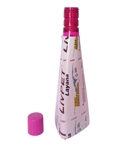 Layana LivPET Model 750ml Reusable Food Grade PET Pyramid Water <b>Bottle</b> Leakproof Eco Friendly Digital Printing Virgin PP Body - Product Image 1