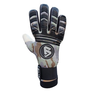 Gants de gardien de but à découpe négative, professionnels, pour football, personnalisables OEM, vente en gros, paume en latex premium, forte adhérence, support de poignet - Product Image 2