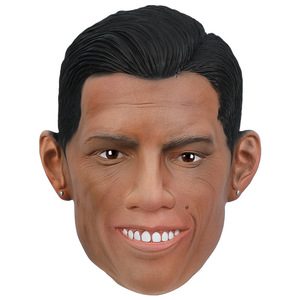Masques réalistes de Messi, Ronaldo, Neymar, <span class=keywords><strong>Kylian</strong></span> Mbappé, masques en latex pour les fêtes, masques pour Halloween, masques pour jeux de rôle - Product Image 3