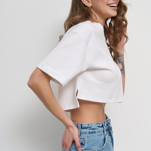 Top Corto para Mujer al Por Mayor, Transpirable, Cómodo, Informal, de Alta Calidad, Precio Accesible, para Adultos - Product Image 3