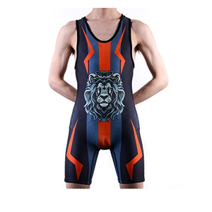 Venta en Línea, Singlet de Lucha Libre Unisex para Adultos, 100% Algodón Elástico de 100 Gramos, de Alta Calidad, con Estampado Frontal por Transferencia Térmica - Product Image 4
