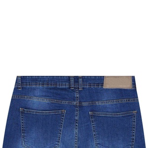 Jeans en denim slim fit pour hommes, faible MOQ, sur mesure, fabricants personnalisés, pantalon en denim vintage en coton pour hommes - Product Image 3