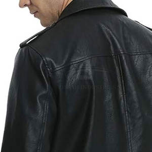 Dernier style, vente en gros, veste en cuir coupe-vent pour homme, haute qualité, best-seller, veste d'hiver imperméable pour homme - Product Image 6