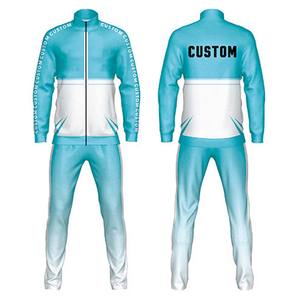 Nouvel ensemble de survêtement de football personnalisé avec service OEM – Survêtement pour homme à manches longues, veste de club de football pour le sport - Product Image 1