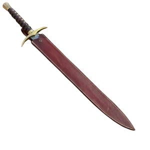 Espada Medieval Hecha a Mano, Hoja de Acero Forjada a Medida, Réplica Histórica de Espada de Guerrero para Colección, Exhibición y Venta al por Mayor - Product Image 5