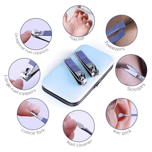 Juego de Manicura de Lujo con Estuche de Almacenamiento con Cierre de Mariposa, Herramientas de Acero Inoxidable, Venta al Por Mayor OEM - Product Image 6