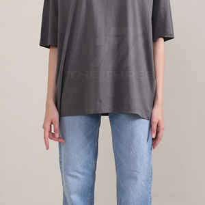 Camisetas Extra Grandes para Mujer, Elegantes y Funcionales, Ecológicas, 100% Algodón, Transpirables, de Alta Calidad para Exportación al por Mayor - Product Image 5