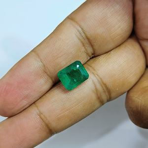 มรกตสีเขียวทรงแปดเหลี่ยม 3.57 กะรัต จากแซมเบีย พลอยหลวม - Product Image 1