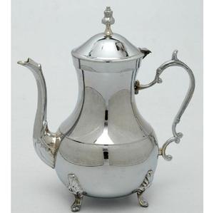 Tetera de Cobre con Diseño Tallado a Mano y Acabado Brillante para Servir Té y Café, Utensilios de Mesa para Té y Espresso - Product Image 2