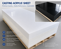 Fournisseur en gros de feuilles PMMA sur mesure, feuille transparente diffuse AE-48-49, 6,0 mm * 375 mm * 1350 mm, protection UV à 90 %, signalétique