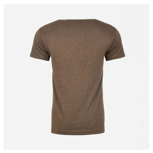 Camiseta Premium Ajustada de CVC en Verde Oliva, Hecha de Fibra de Algodón/Bambú, Camisetas Ajustadas con Acabado Suave - Product Image 3