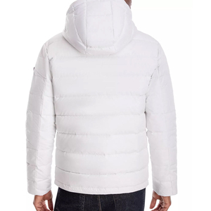 New Design Fashion Wholesale Custom Puffer <b>Jacket</b> <b>Men</b> Quilted Puffer <b>Jacket</b> With Breathable Hood <b>White</b> Puffer <b>Jacket</b> for <b>Men</b> - Product Image 2
