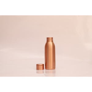 Bouteille d'eau en cuivre pur au design vintage pour une boisson saine, bouteille en cuivre artisanale pour la maison et le bureau, prix de gros - Product Image 3