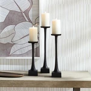 Elegant Metal Candle Holder Decorative Centerpiece For Modern Dining Tables Wedding Events Luxury Home Styling Accents - Product Image 1