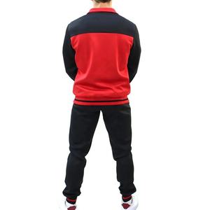 Ropa deportiva con logotipo personalizado, chándal de poliéster para hombre con cremallera, sublimación de calentamiento para hombre, conjunto de chándal de dos piezas para gimnasio para hombre y mujer - Product Image 3