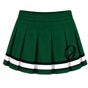 Conjunto de Uniforme Deportivo Negro y Verde, Top de Manga Corta, Falda Plisada, Ropa Deportiva para Equipos, Entrenamiento, Competencia, Práctica - Product Image 6