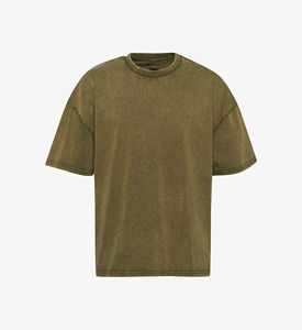 Camisetas Blancas de Algodón 100% de Alta Calidad Profesional para Hombre, Camisetas Extra Grandes y Transpirables para Impresión Personalizada - Product Image 6