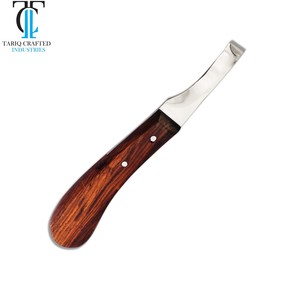 Farrier Hoof Knife Stainless Steel Double <b>Edge</b> Horse Hoof Care <b>Tool</b> Veterinary Equine Equipment Manufacturer - Product Image 1