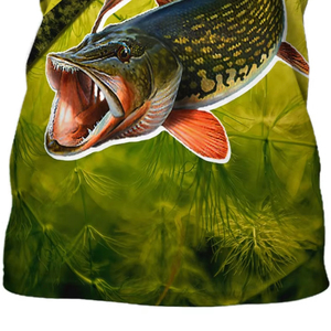 Camiseta Deportiva de Pesca para Hombre con Cuello Redondo, Diseño Personalizado Sublimado, Informal, Cómoda, de Secado Rápido para Actividades al Aire Libre - Product Image 3