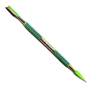 Kit d'outils de manucure professionnel argenté : Repousse-cuticules et coupe-cuticules - Product Image 1