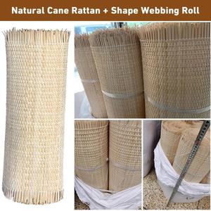 Rouleau de sangle en rotin naturel direct d'usine meubles modernes tissé matière première sangle de canne en rotin blanchi artisanat en osier - Product Image 6