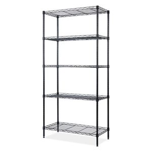 Scaffale a 5 Ripiani in Metallo per Organizzazione Efficiente - Product Image 1