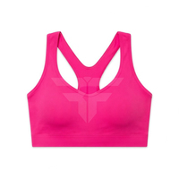 Ensemble de yoga côtelé sans couture pour femme - Vêtements de sport push-up, tenue de fitness, ensembles d'entraînement, soutien-gorge de sport