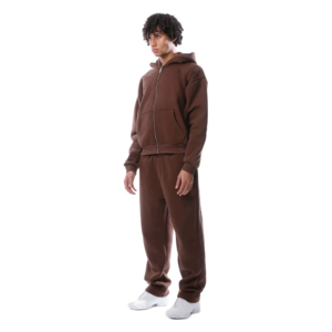 Conjunto Deportivo Informal con Capucha para Hombre, Sudadera y Pantalones Deportivos, 100% Algodón de Pakistán, Venta al Por Mayor de Fábrica - Product Image 2
