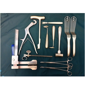 Ensemble de chirurgie thoracotomique manuelle sur mesure, instruments chirurgicaux en acier inoxydable de haute qualité, certifiés CE, instruments pour os - Product Image 3