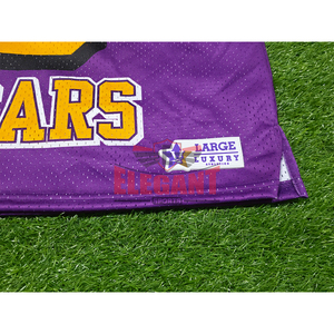 Camiseta de fútbol americano de malla, tela de alta calidad, para adultos, cuello en V, manga corta, estilo oversize. - Product Image 4