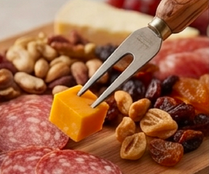 Trending Silver Head With Wooden Handle <b>Cheese</b> <b>Knives</b> <b>Set</b> Modern Design Kitchen Tools For Special Events And Tabletop Decor - Product Image 2