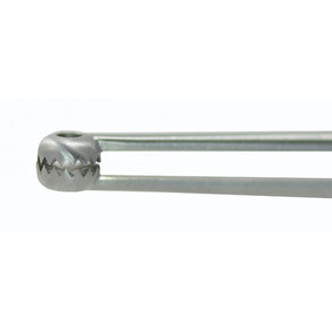Pinzas de agarre para tumores Yasargil Premium de acero inoxidable, tipo bayoneta, 22 cm, instrumentos neuroquirúrgicos, mandíbulas de copa de 3.5 mm, reutilizables, manuales - Product Image 3