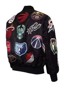 Chaqueta Bomber Reversible Pacers X Collage - Product Image 4
