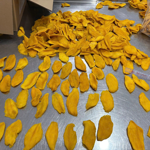 มะม่วงอบแห้งธรรมชาติ กระบวนการอบแบบ AD รสหวาน เคี้ยวหนึบ ขนมขบเคี้ยวเพื่อสุขภาพจากผลไม้เมืองร้อน บรรจุภัณฑ์แบบแพ็คใหญ่ ผลิตจากตงไน บรรจุภัณฑ์แบบสุญญากาศ - Product Image 1