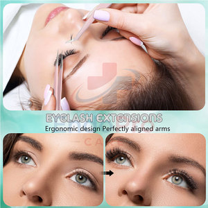 Kit de Belleza para el Cuidado Personal, Juego de Pinzas para Pestañas con Punta Afilada, Juego de Pinzas para Pestañas Duraderas - Product Image 6