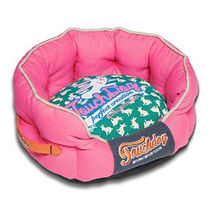 Premium Rounded <b>Rabbit</b> Spotted Dog <b>Bed</b> Comfortable Premium Pet <b>Bed</b> - Product Image 1