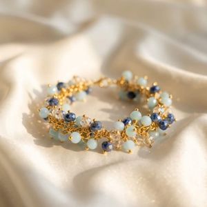 Handmade Beaded <b>Bracelet</b> <b>for</b> Women Crystal Pearl Stretch <b>Bracelet</b> <b>Friendship</b> Gift <b>Bracelet</b> <b>for</b> Girls Fashion Jewelry Rakhi Style - Product Image 4