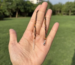 Natural Tiger Eye Faceted Beads 925 Sterling <b>Silver</b> <b>Adjustable</b> Brown Gemstone Trendy Wedding & Party <b>Bracelet</b> Wholesale Jewelry - Product Image 4