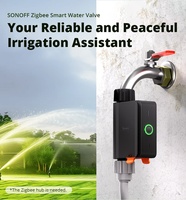 Sonoff SWV-BSP SWV-NH Vanne d'eau intelligente Zigbee IP55 Contrôleur de réglage d'irrigation Maison intelligente Alexa Google Home Manuel Android
