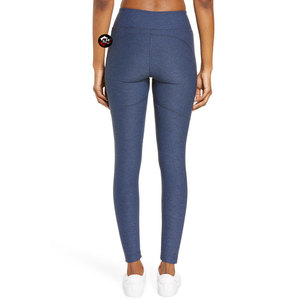 Leggings taille haute pour femmes, coupe ajustée, extensibles, pour le fitness, la gym, la course et l'entraînement, vêtements de sport - Product Image 2