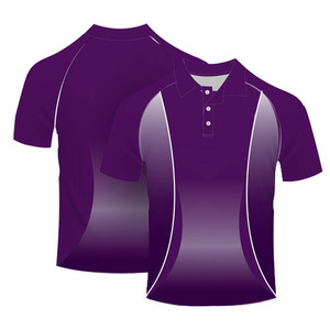 Prix de gros Chemises polo T-shirts en coton T-shirts de golf en polyester à sublimation à chaud pour hommes Haute qualité - Product Image 6