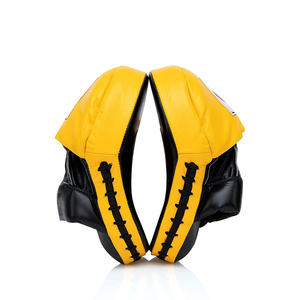Pads de Frappe et de Cible pour Entraînement de Boxe, Thaïlandaise et MMA, Coussinets de Bras Jaunes, Service Personnalisé OEM - Product Image 2
