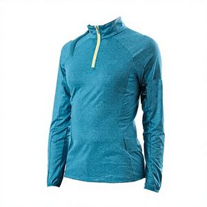 Maillot de cyclisme OEM en gros pour femmes, manches longues, respirant, en nylon, pour l'automne, pour le vélo en extérieur - Product Image 3