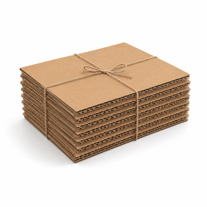 Caja de Cartón Corrugado Cerrada para Envío, Tipo RSC, para Mudanzas y Embalaje al por Mayor - Product Image 1