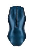 Maillot de bain athlétique professionnel pour femme adulte, en Spandex/Polyester, séchage rapide, respirant, extensible, léger, sans manches