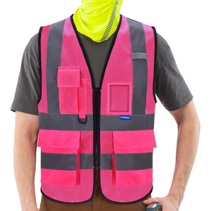 Vêtements de travail réfléchissants avec logo personnalisé, veste de sécurité légère, fabricant de vêtements de sécurité industrielle, approvisionnement en gros - Product Image 3